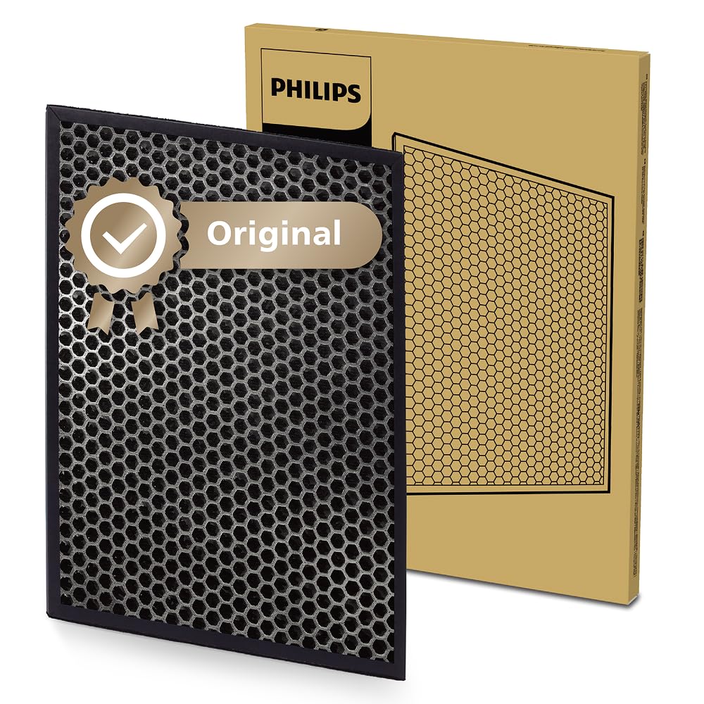 Philips Domestic Appliances FY1413/30 Aktivkohlefilter für Luftreiniger series 1000, Schwarz