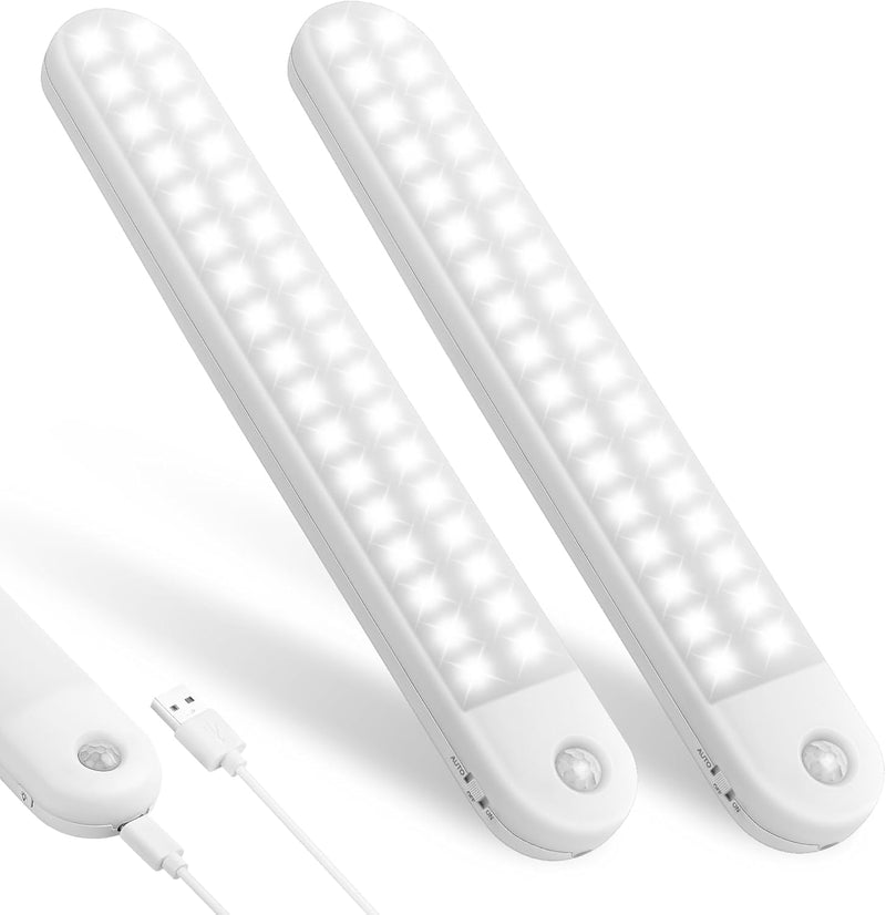 Vicloon LED Schrankbeleuchtung,2PCS LED Sensor Licht Schrankleuchten, 5 Farbe LED Sensor Licht mit B