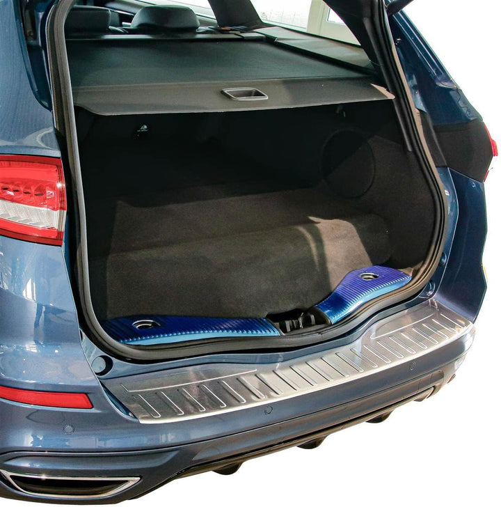 Ladekantenschutz Edelstahl MATT kompatibel für FORD Mondeo V TURNIER | ab 2014 | premium Qualität vo