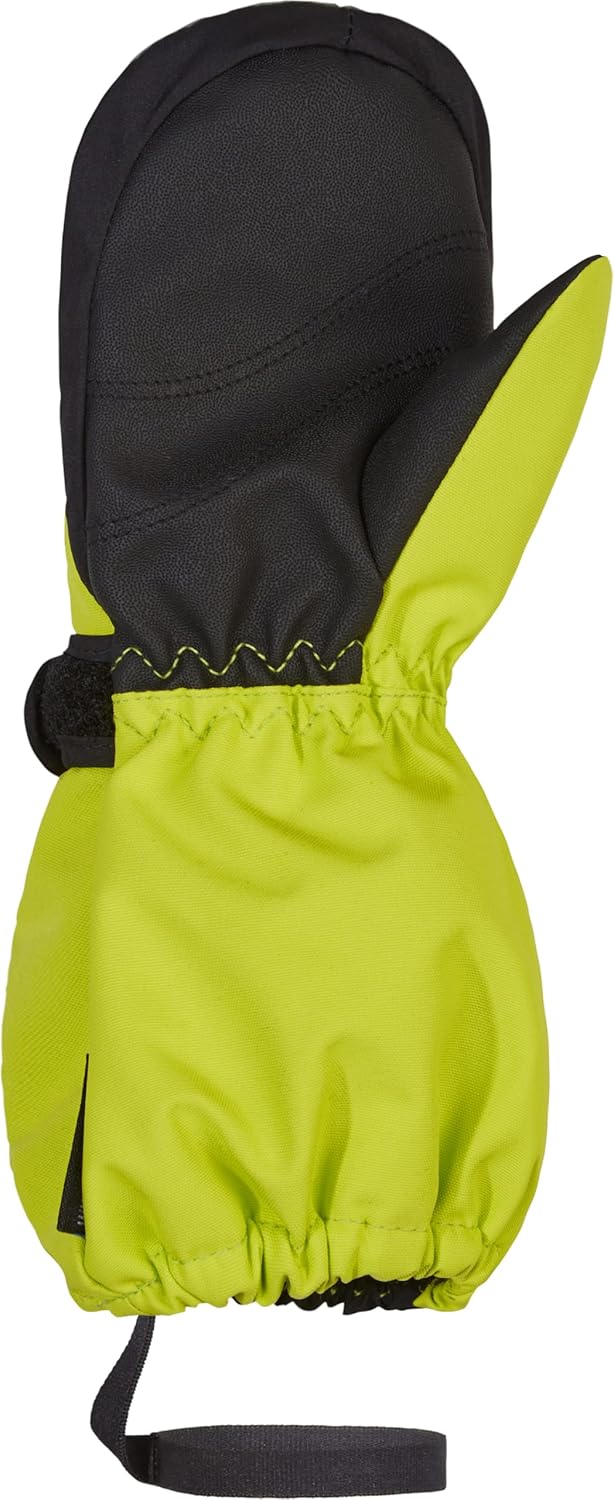 Ziener Unisex Baby Laurus Mitten Ski-Fäustling/Winter | wasserdicht, Lange Stulpe, reflektierend 128