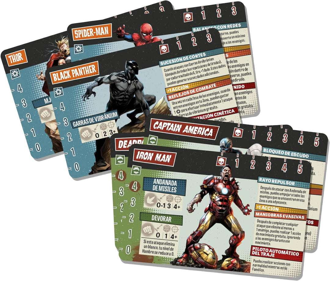 CMON - Marvel Zombies: Ein Zombicide-Spiel - Brettspiel auf Spanisch