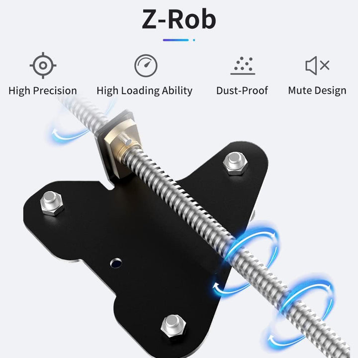 Creality Offizielles Ender 3 Dual Z-Axis Upgrade Kit (42-34 Schrittmotor enthalten) für Ender-3, End
