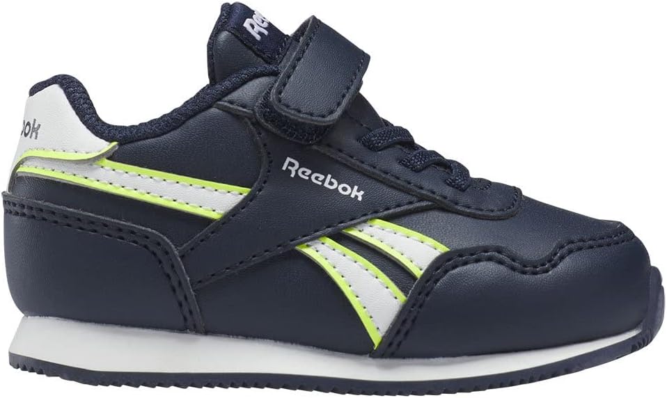 Reebok Unisex Baby Royal Classic Jogger 3 Sneaker 20 EU Vector Navy Footwear White Solar Acid Yellow