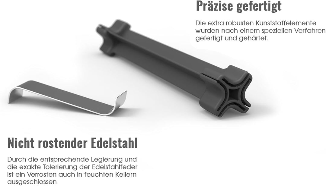 50er Large Kit - modulares Regalsystem für Weinflaschen - praktisches Flaschenregal flexibel erweite
