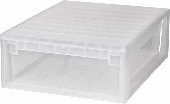 3 Stück Schubladenboxen mit Nutzvolumen 2 Stück mit 22 (XL) und 1 Stück mit 50 (XXL) Liter. Passend
