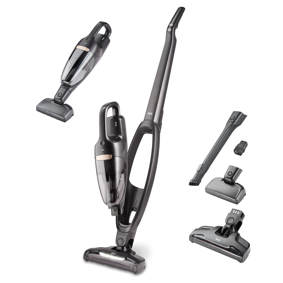 AEG QX6-1-45AN Akku Staubsauger kabellos / Staubsauger beutellos / leise / Handstaubsauger akku / 45