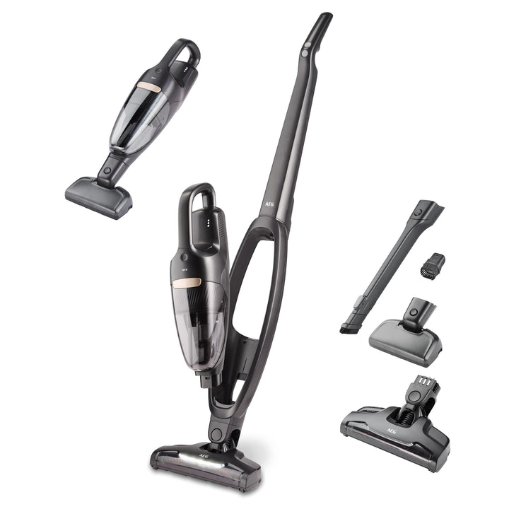 AEG QX6-1-45AN Akku Staubsauger kabellos / Staubsauger beutellos / leise / Handstaubsauger akku / 45