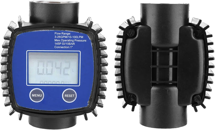 Durchflussmesser mit digitaler Anzeige, hochgenauer Aussengewinde-Durchflussmesser Diesel-Durchfluss