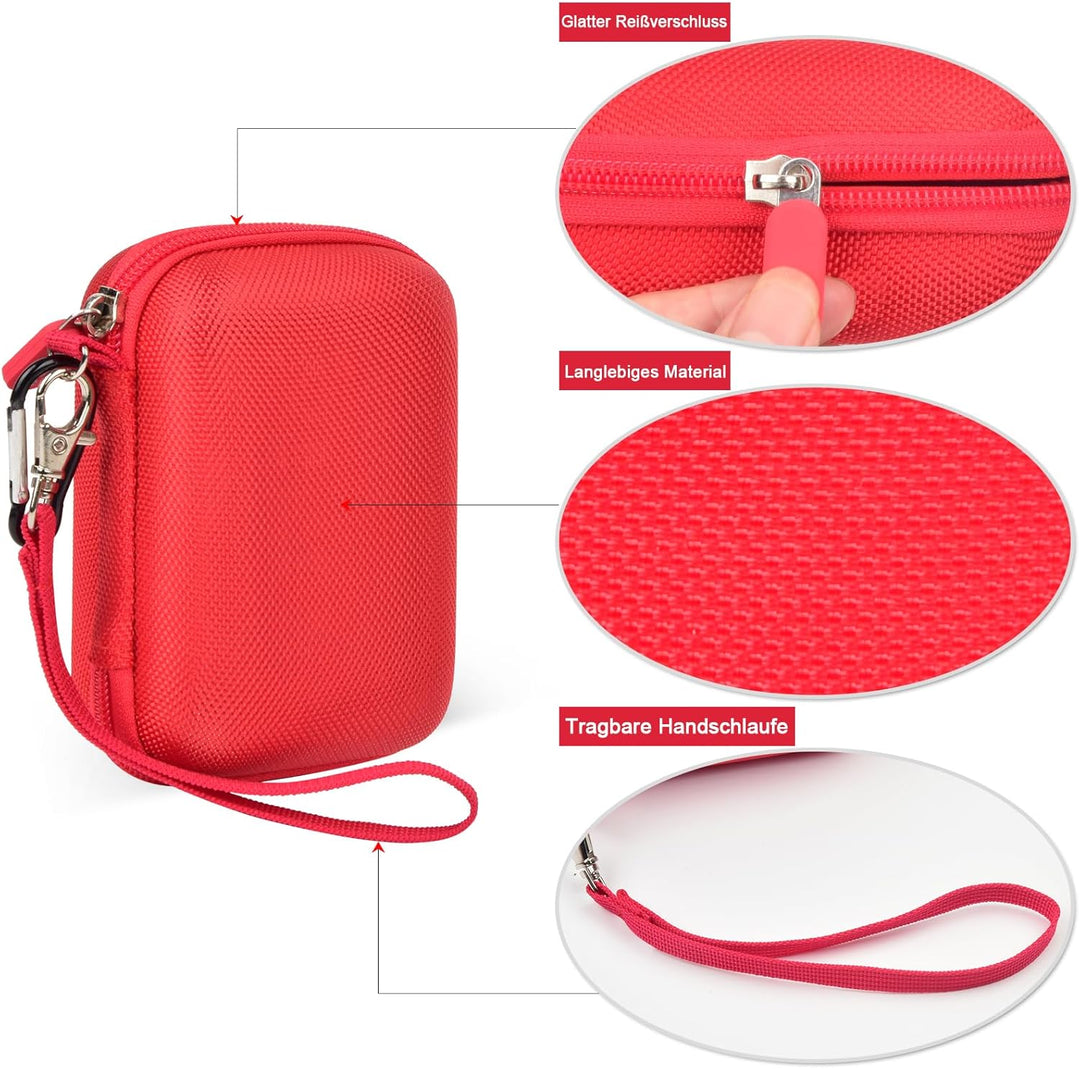 Tragetasche Kompatibel mit JBL Go 4 - tragbarer Bluetooth-Lautsprecher Box Pro Sound, Auch für Go 3/