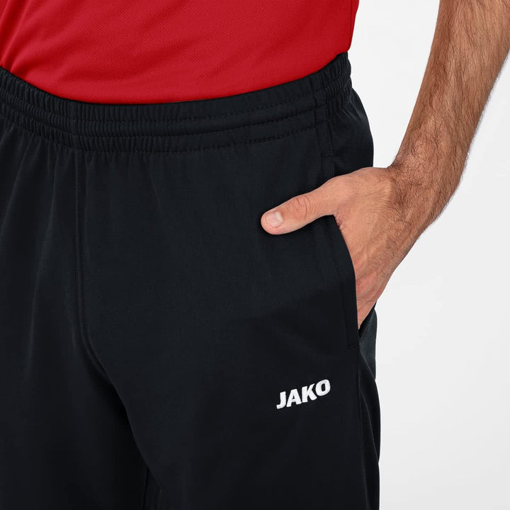 JAKO Trainingshose/Polyesterhose Classico I Jogginghose Herren mit elastischem Bund & Seitentaschen