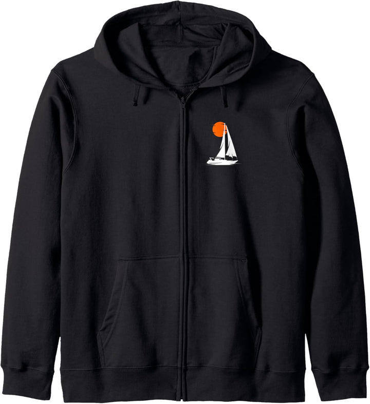 Segeln Segelboot Kapitän Geschenk Kapuzenjacke