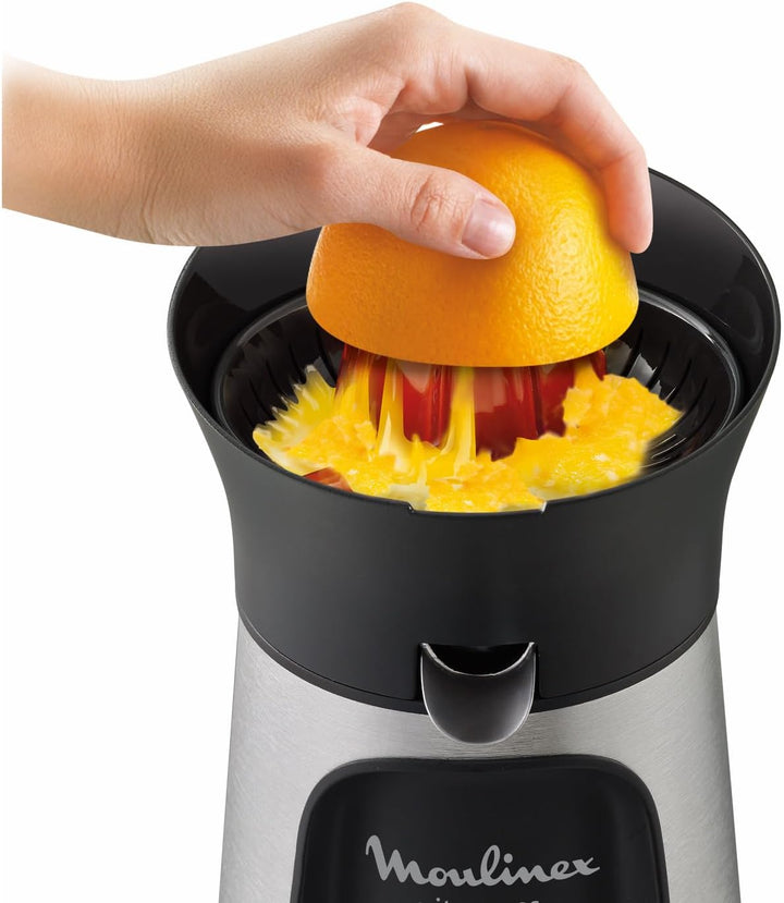 Moulinex PC603D10 Elektrischer Entsafter mit Direktserviersystem | Inklusive 3 Presskegel | Automati