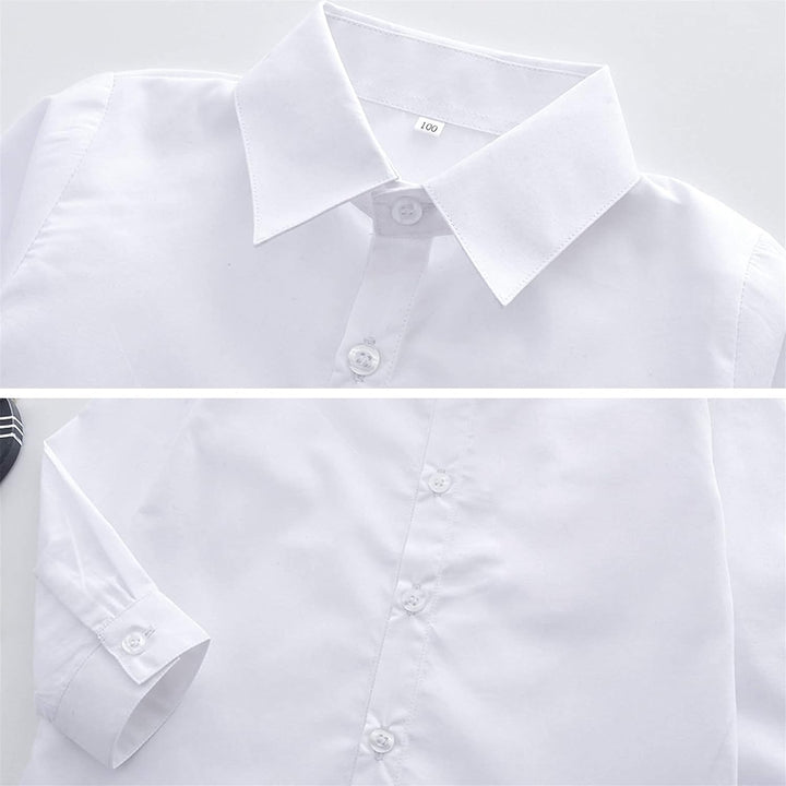 FStory&Winyee Zauberer Set Bluse Rock Weste Krawatte Brille Kostüm Zubehör für Kinder Erwachsene Zub