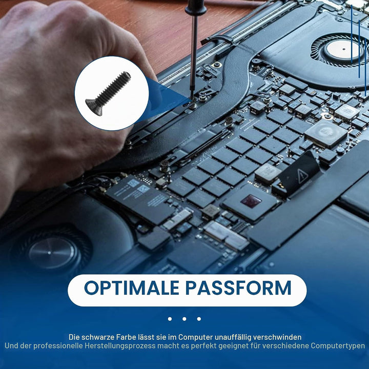 NINDEJIN PC Schrauben M2 M2.5 M3 Laptop Computer Schrauben Set für Universal Laptop Lenovo Gateway S
