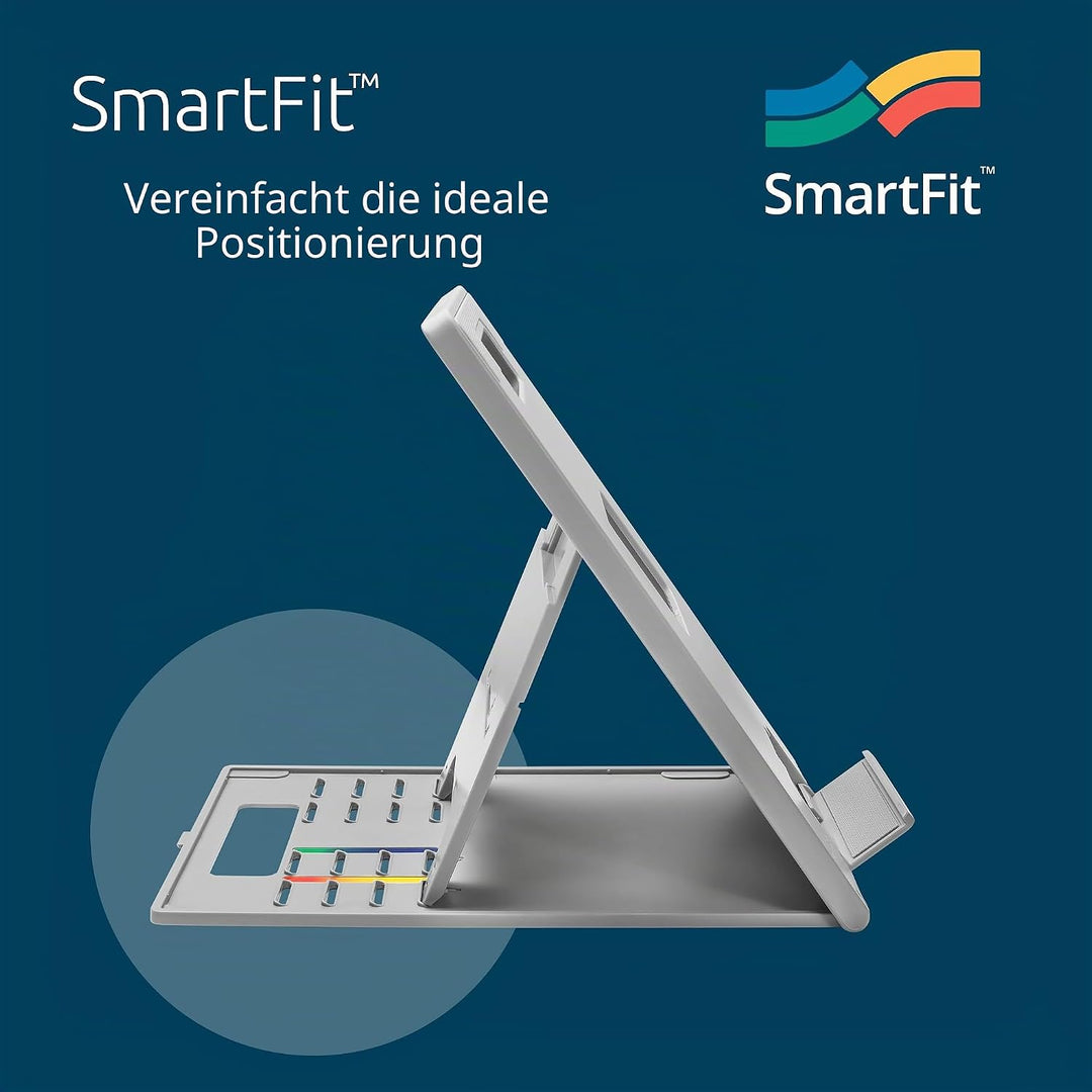 Kensington SmartFit Easy Riser Go 14 Zoll Laptop Ständer, Höhenverstellbar & tragbar, Ideal für Ultr