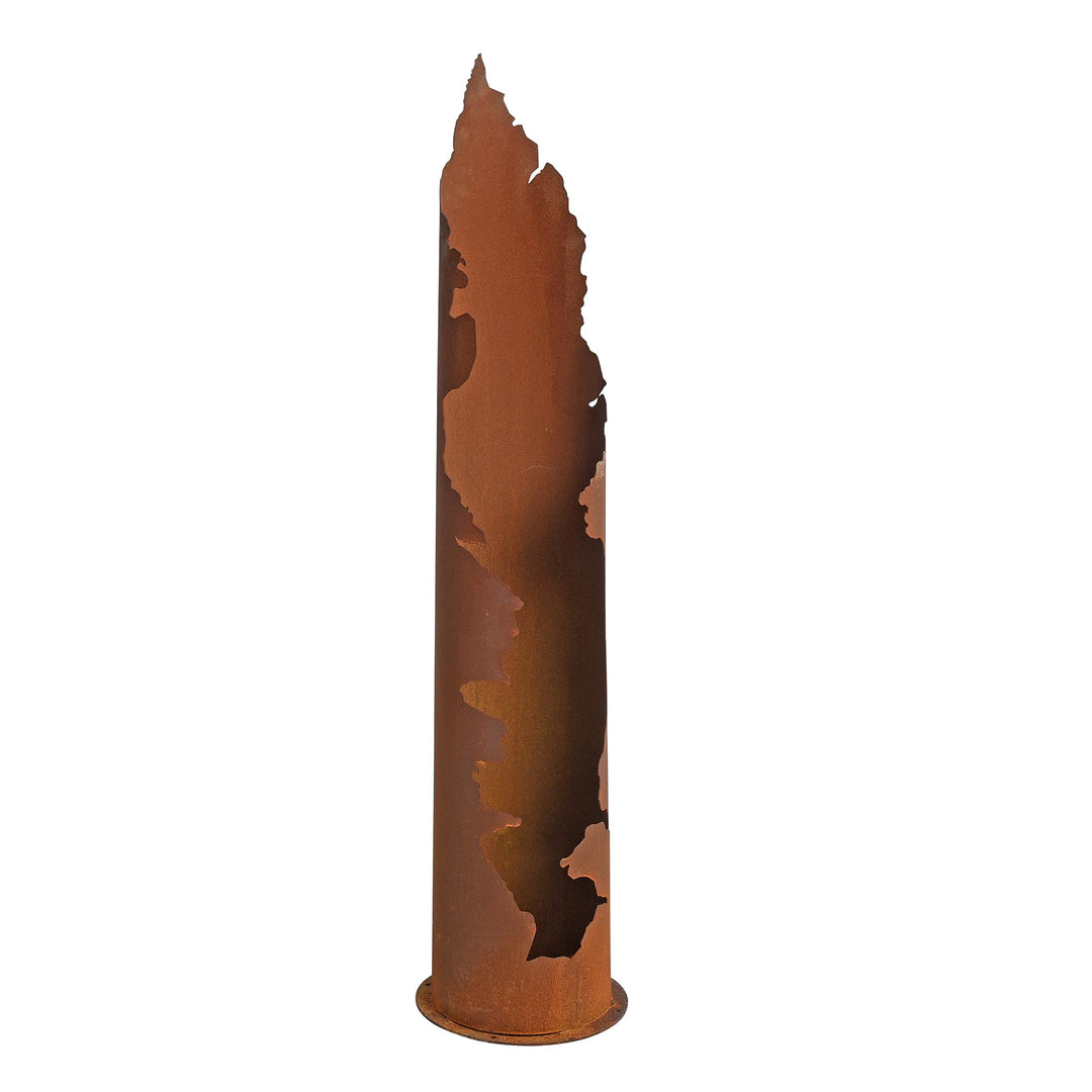 ESTEXO Dekosäule Rostsäule Gartendeko Edelrost Säule Pflanzsäule Rost Garten Blumensäule 120 cm, 120