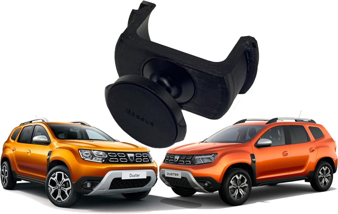 craVeDRIVE Handyhalterung Auto Magnet I Kompatibel Runde Lüftungen Dacia Zubehör I 360° Drehbar Univ