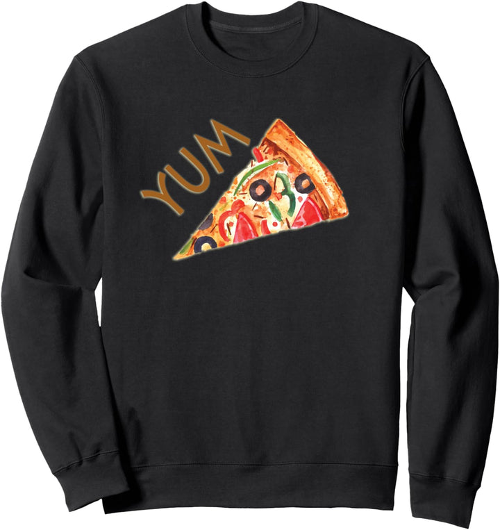 Pizza Lovers Yum Sweatshirt