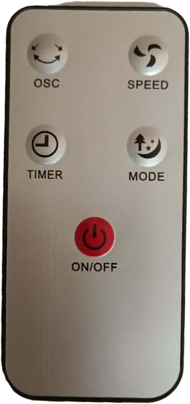 Megashopitalia Turmventilator 50 Watt mit Touch-Panel 3 Modi 3 Geschwindigkeiten Fernbedienung (schw
