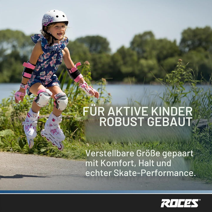 Roces Mädchen Inline-skates Compy 8.0 26-29 white/Violet, 26-29 white/Violet