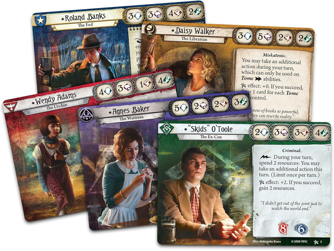 Fantasy Flight Games Arkham Horror: Das Ed-Kartenspiel, geprüft