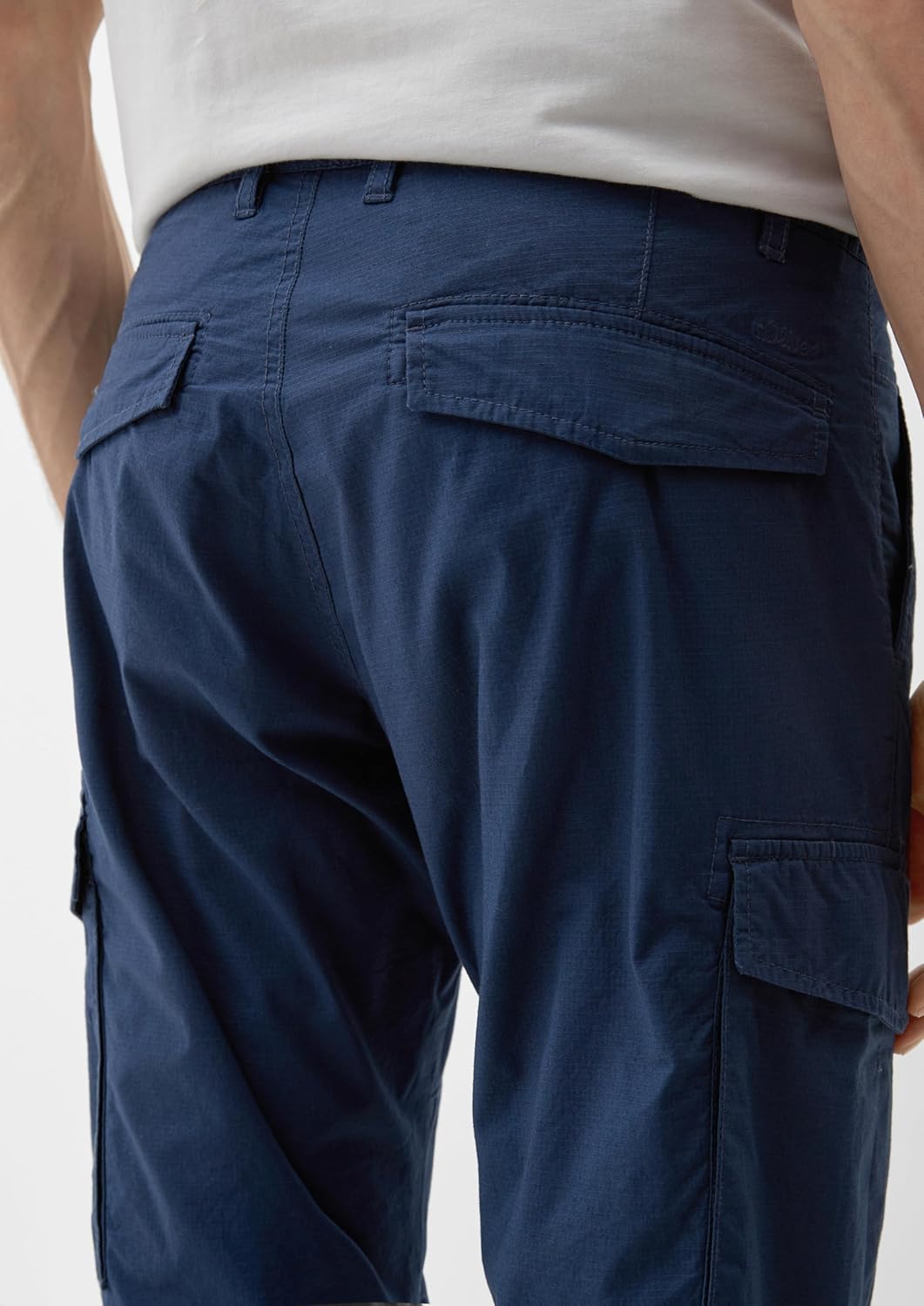 s.Oliver Herren Cargo-Bermuda, Detrot Relaxed Fit 29 5864_tiefblau, 29 5864_tiefblau