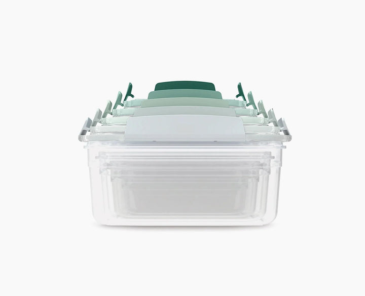 Joseph Joseph Nest Lock, 5 Stück Kunststoff Küche Lebensmittel Lagerung aufbewahrungsbox mit Deckel,
