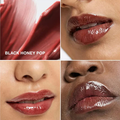 CLINIQUE Pop Plush Creamy Lip Gloss Nr.01 Black Honey Pop, 3,4 ml Nr.01 Black Honey Pop 3.40 ml (1er