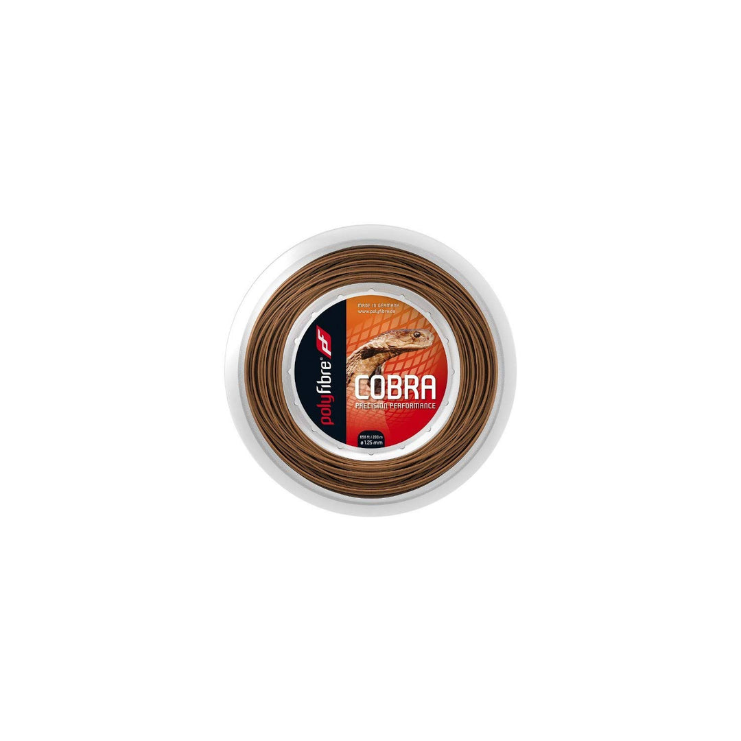 Polyfibre Saitenrolle Cobra, Beige/Braun, 200 m, 0295000121400010