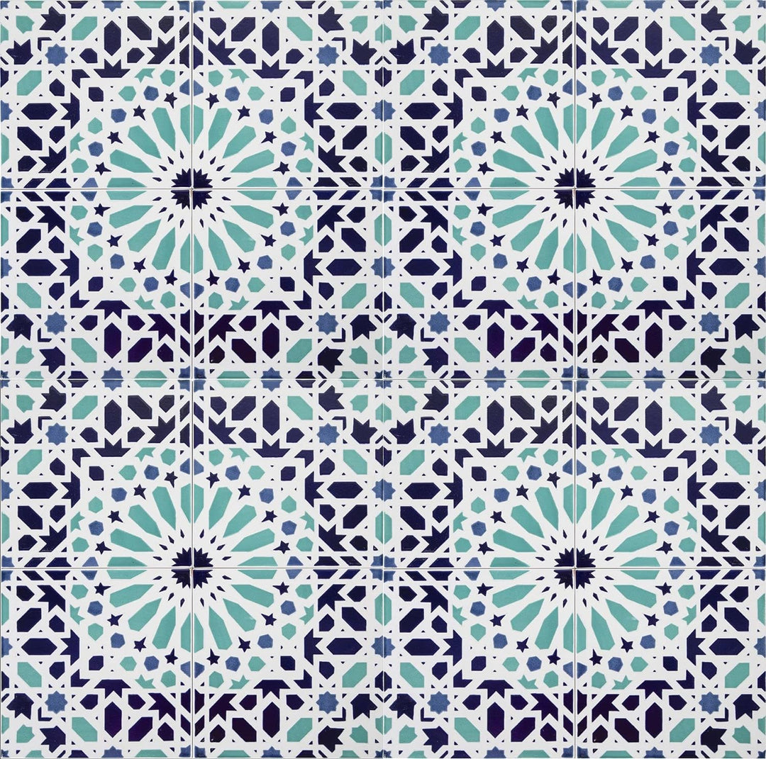 Cerames Orientalische Marokkanische Keramikfliesen Fez - dekorative Mosaikfliesen für das Badezimmer