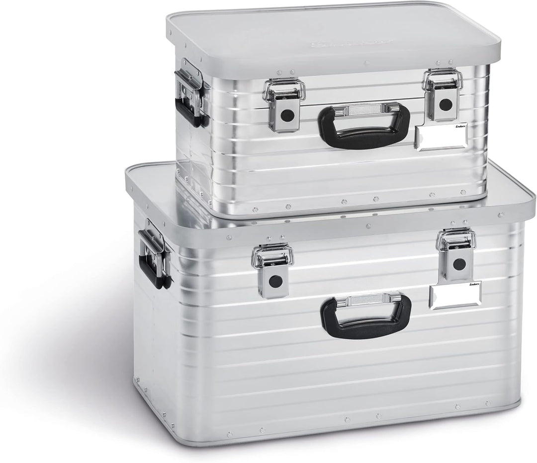 Enders® Alubox TORONTO 29 L + 63 L - Aluminiumbox mit 1 mm Wandstärke, extra stabil - spritzwasser-