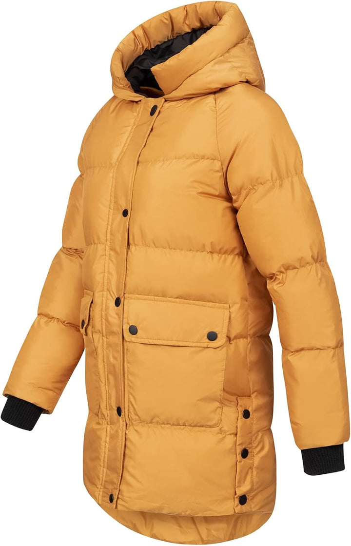 Rock Creek Damen Steppjacke Mantel D-488 XL Maisgelb, XL Maisgelb