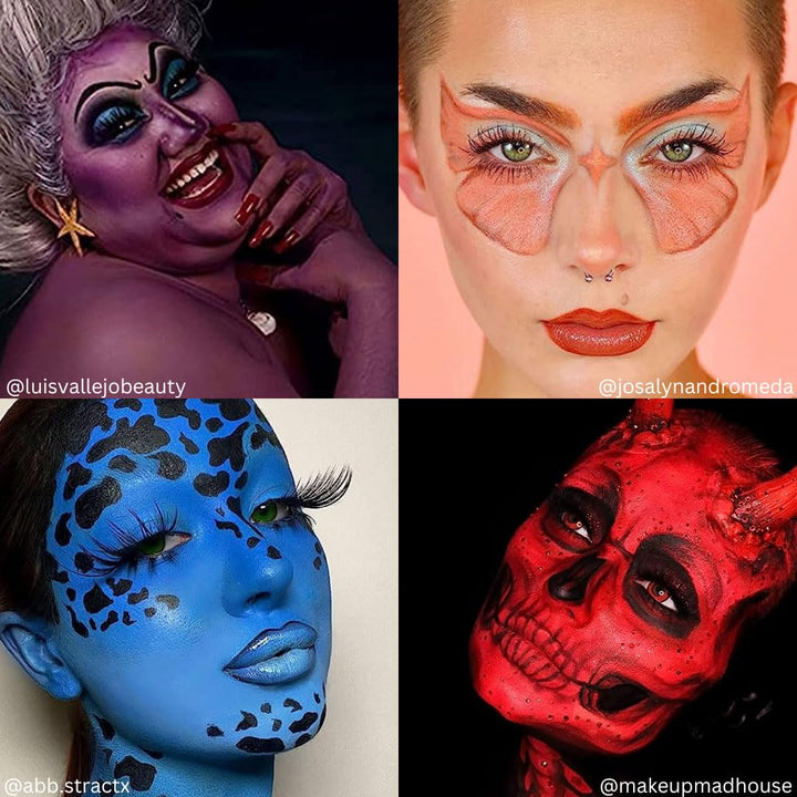 Mehron Paradise Make-up AQ 8 Color (Tropical) | Magnetische nachfüllbare Körperfarben- und Gesichtsf