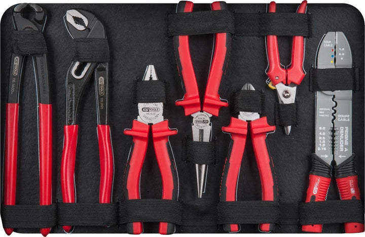 KS Tools, 911.0665 3/8" Universal Werkzeug Satz,165 teilig, Werkzeugkoffer, Werkzeugkasten, Werkzeug