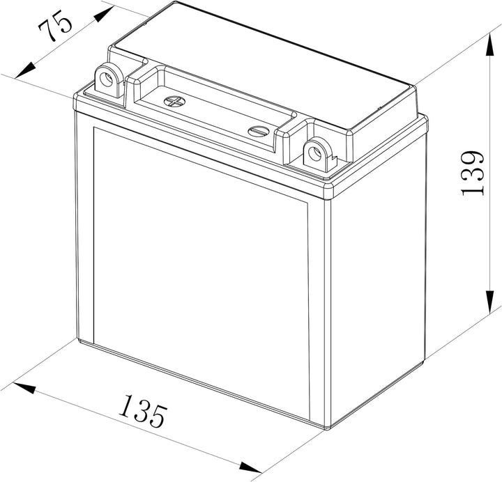 Bosch FA103 - AGM-Motorradbatterie - 12V 100A 9Ah - Geeignet für Motorräder, Motorräder, Enduros, Ro