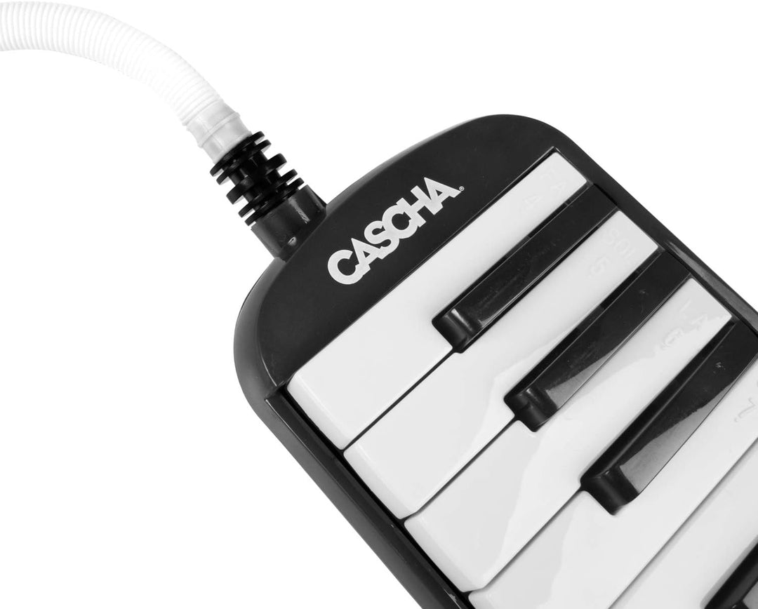 CASCHA Professional Melodica für Einsteiger und Fortgeschrittene, Blasinstrument mit Tragetasche und