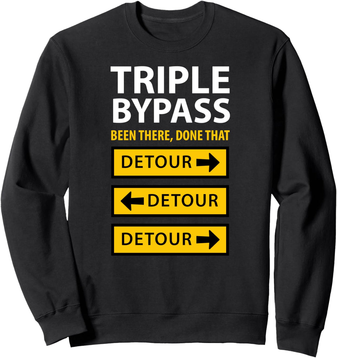 Gute Besserung Geschenk für dreifacher Beipass Sweatshirt