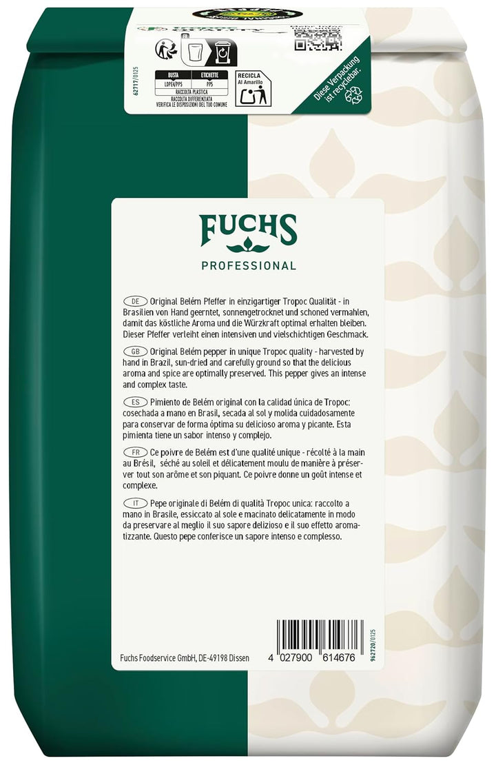 Fuchs Pfeffer schwarz gemahlen (1 x 1 kg)