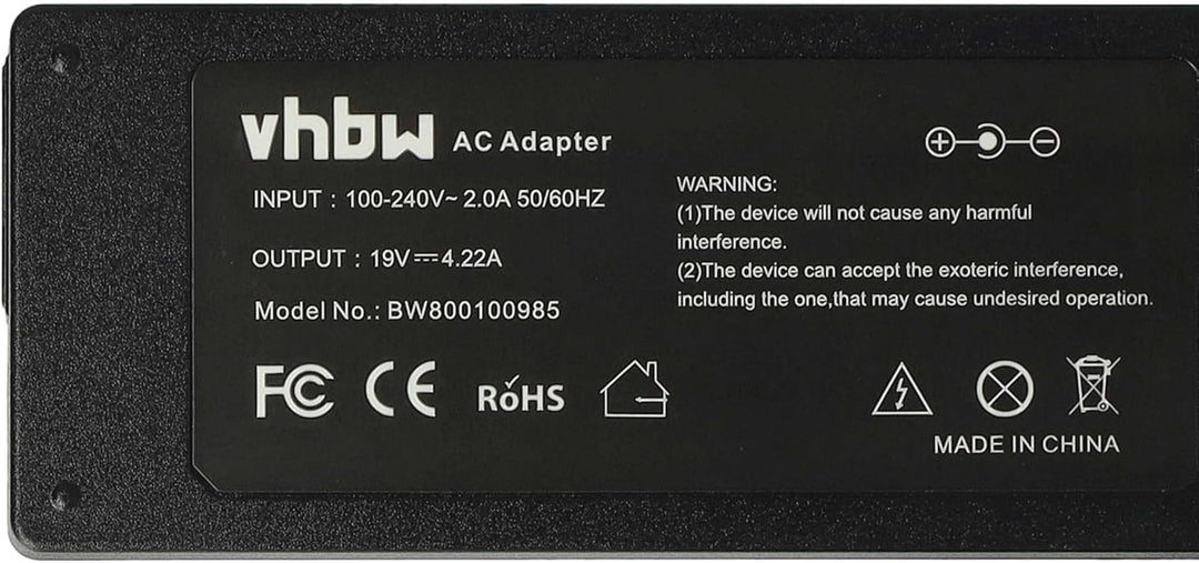 vhbw Netzteil kompatibel mit Fujitsu-Siemens Amilo A1650G, A1640, A1645, A1600, A1667, A1650 Noteboo