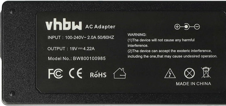 vhbw Netzteil kompatibel mit Fujitsu-Siemens Amilo A1650G, A1640, A1645, A1600, A1667, A1650 Noteboo