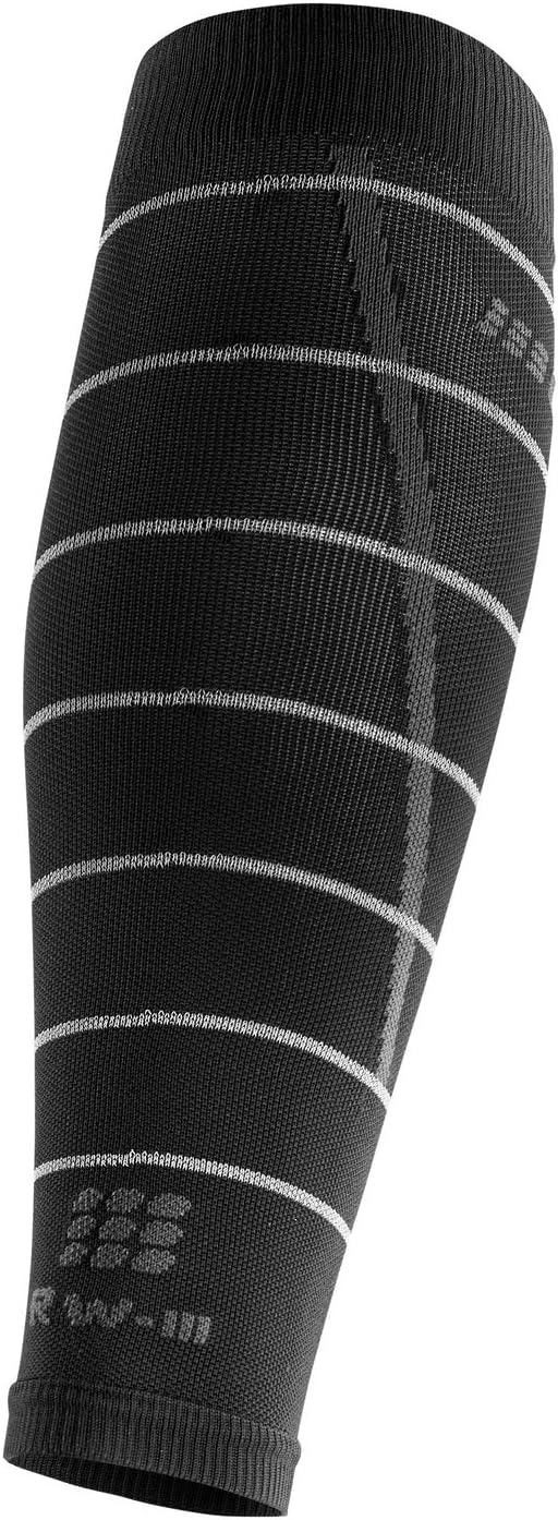CEP Women's Reflective Calf Sleeves Schwarz II, Schwarz II