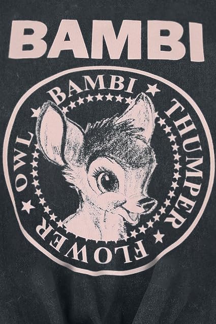 Bambi Frauen Top schwarz S Schwarz, S Schwarz