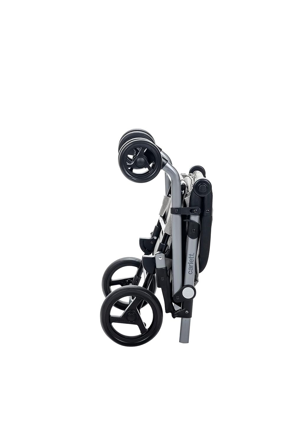 Carlett – Classic Duo | Faltbarer Einkaufswagen mit Gratis-Haken | Robuster Einkaufswagen | 4 Räder