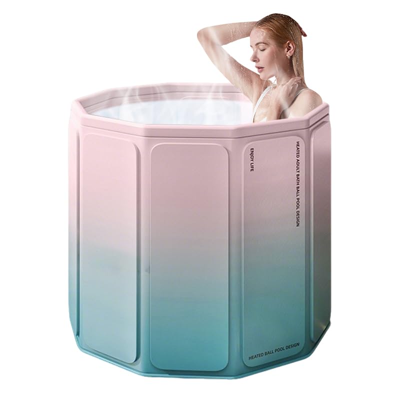Simcat Tragbare faltbare Badewanne, Eisbadewanne für Kaltwassertherapie, Training, Badezimmer, freis