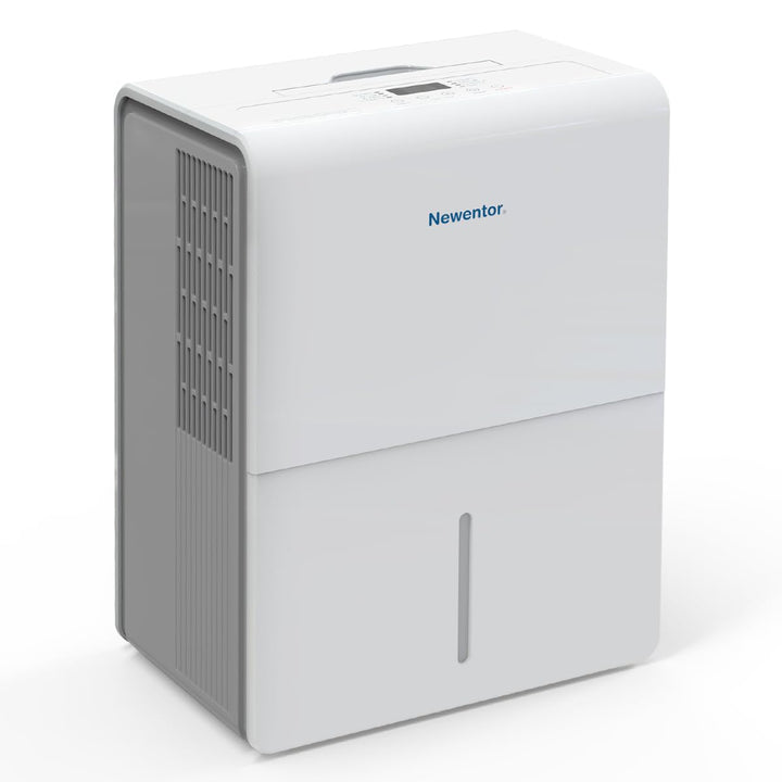 Newentor Luftentfeuchter 25L/24h, Für 215m³/80m² Räume - 3 fache Geräuschreduktion - Stromsparender