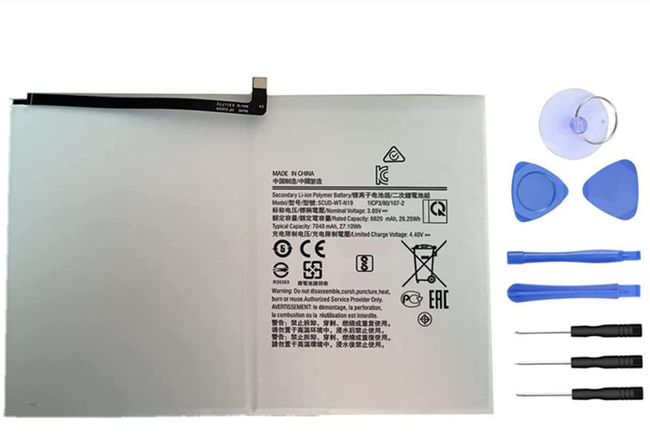 ASKC SCUD-WT-N19 Tablet Akku Replacement für Samsung Galaxy Tab A7 10.4 2020 SM-T500 T505 3.85V 6820