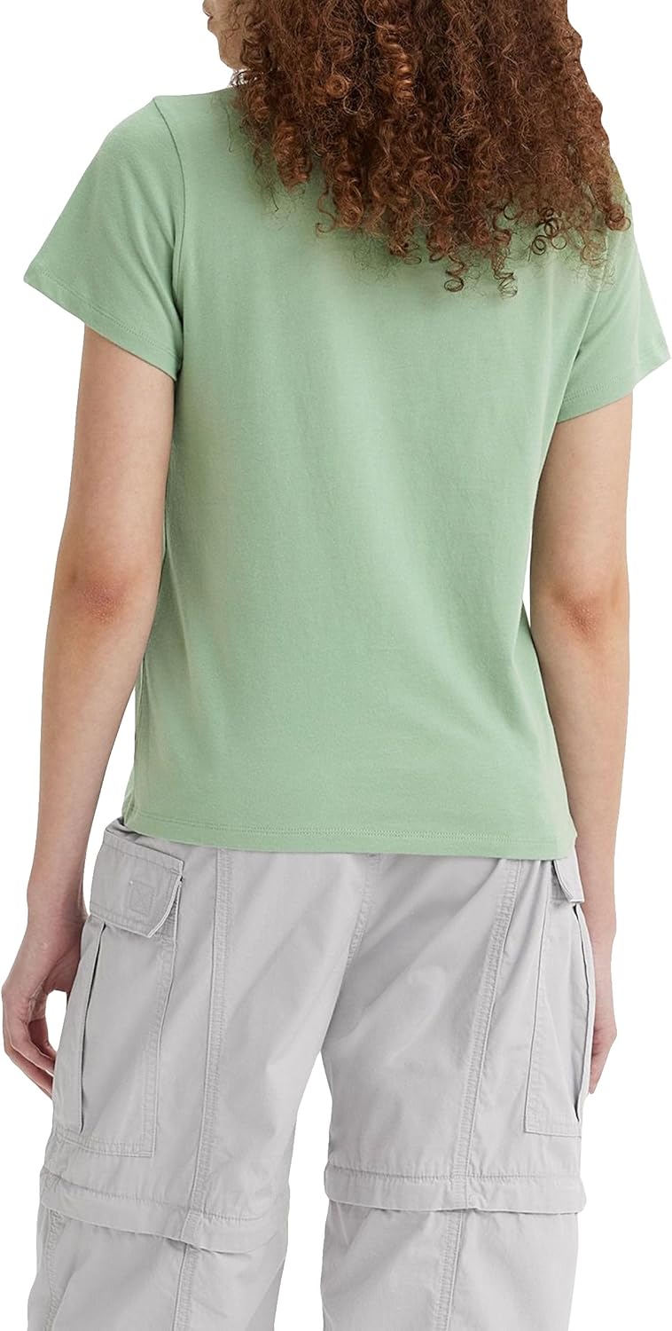 Levi's Damen Perfect Tee XXS Granite Green, XXS Granite Green