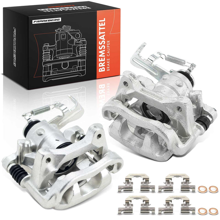 Frankberg 2x Bremssattel Bremszange Hinten Links Rechts Kompatibel mit 3 BM BN 1.5L 2.0L 2.2L 2013-2