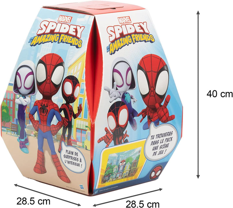 Hasbro Marvel Spidey – Riesiges Osterei mit 3 Überraschungen, ab 3 Jahren