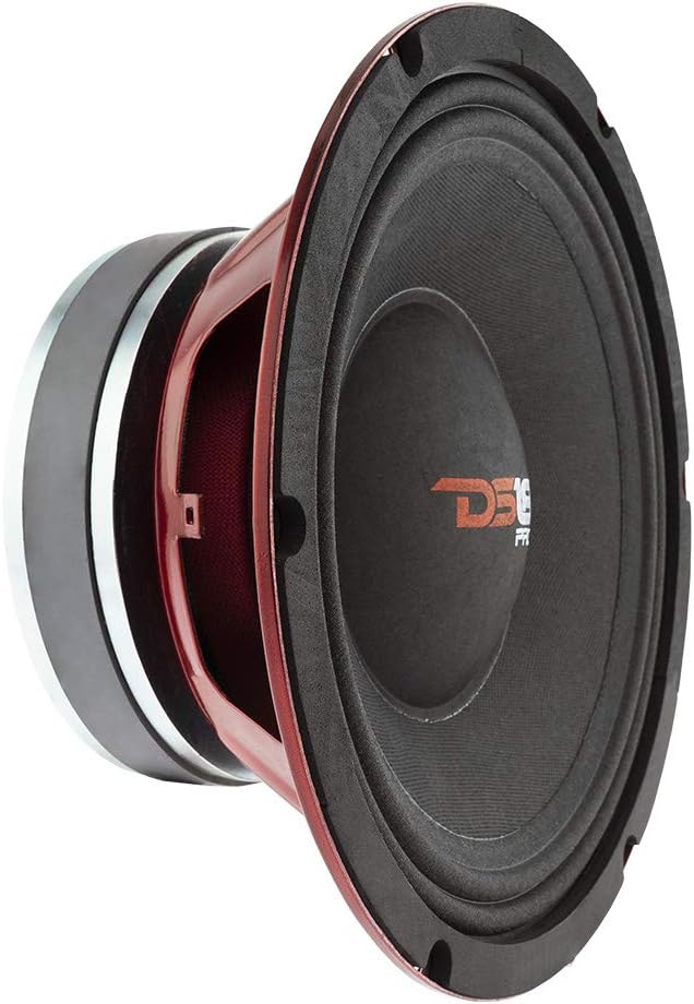 DS18 Car Midrange Speaker 10" Inch 800w Watt 8Ohm Bass Loudspeaker PRO-X10MBASS